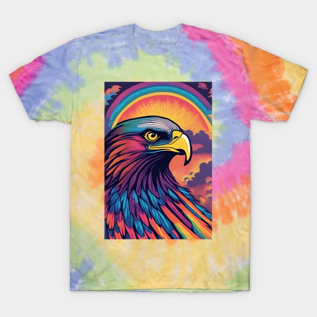 colorful eagle T-Shirt by abahanom